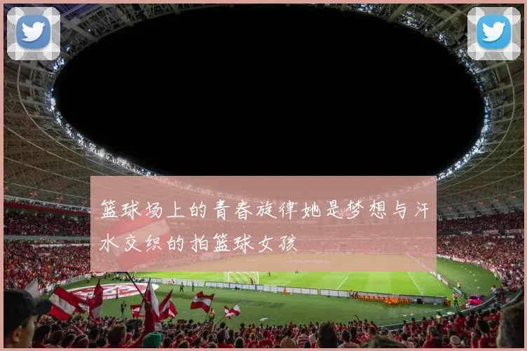 篮球场上的青春旋律她是梦想与汗水交织的拍篮球女孩